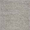 7' X 9' Natural Wool Hand Woven Area Rug