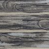 10' X 13' Gray Blue And Black Abstract Area Rug