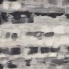 10' X 13' Gray Black And Ivory Abstract Area Rug