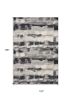 10' X 13' Gray Black And Ivory Abstract Area Rug