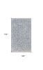 9' X 13' Slate Blue And Ivory Abstract Hand Woven Area Rug