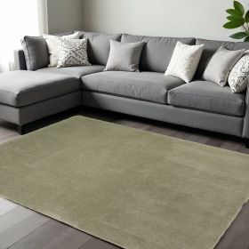 9' X 13' Sage Hand Woven Area Rug