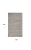 9' X 13' Natural Wool Hand Woven Area Rug