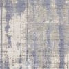 9' X 13' Gray And Ivory Abstract Hand Loomed Area Rug