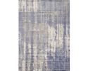 9' X 13' Gray And Ivory Abstract Hand Loomed Area Rug