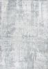 9' X 13' Dark Gray And Light Gray Abstract Hand Loomed Area Rug