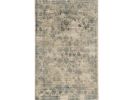 9' X 13' Beige And Blue Floral Medallion Hand Loomed Area Rug