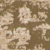 5' X 8' Beige And Tan Floral Medallion Distressed Area Rug