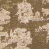 5' X 8' Beige And Tan Floral Medallion Distressed Area Rug