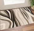 3' X 5' Beige Ivory And Black Wool Abstract Hand Tufted Area Rug