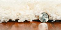 5' X 8' Ivory And Gray Chain Area Rug