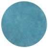 6' Blue Hand Woven Round Rug