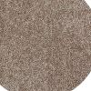 6' Beige And Brown Abstract Hand Woven Round Rug
