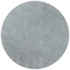 6' Blue Shag Hand Woven Round Rug