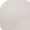 6' Ivory Round Indoor Shag Rug