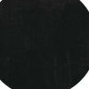 6' Espresso Shag Hand Woven Round Rug
