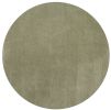 6' Sage Shag Hand Woven Round Rug