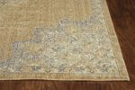 6' Sage Shag Hand Woven Round Rug