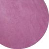 6' Hot Pink Hand Woven Round Rug