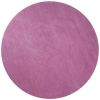 6' Hot Pink Hand Woven Round Rug