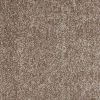 5' X 7' Beige And Brown Abstract Shag Hand Woven Area Rug