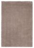 5' X 7' Beige Shag Hand Woven Area Rug