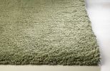 5' X 7' Sage Shag Hand Woven Area Rug