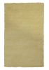 5' X 7' Canary Yellow Shag Hand Woven Area Rug