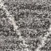5' X 8' Gray And Ivory Geometric Area Rug