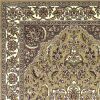 7' Beige And Ivory Floral Area Rug