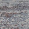 3' X 5' Slate Gray And Dark Gray Abstract Hand Loomed Area Rug