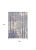 3' X 5' Gray And Ivory Abstract Hand Loomed Area Rug