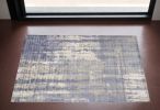 3' X 5' Gray And Ivory Abstract Hand Loomed Area Rug