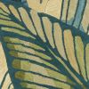 10' Ivory Teal And Green Wool Tropical Botanical Hand Tufted Runner Rug