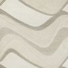 5' X 8' Ivory And Gray Wool Abstract Hand Tufted Area Rug