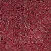 2' X 4' Red Shag Hand Woven Area Rug