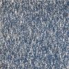 2' X 4' Indigo And Ivory Abstract Hand Woven Area Rug