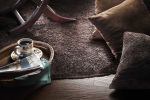 2' X 4' Espresso Shag Hand Woven Area Rug