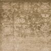 3' X 5' Beige And Tan Floral Medallion Area Rug
