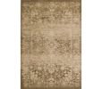 3' X 5' Beige And Tan Floral Medallion Area Rug