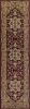 8' Red And Beige Floral Medallion Runner Rug