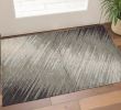 3' X 5' Silver And Gray Abstract Area Rug