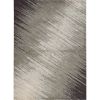 3' X 5' Silver And Gray Abstract Area Rug