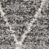 3' X 5' Gray And Ivory Geometric Area Rug