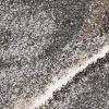 3' X 5' Charcoal And Light Gray Ogee Area Rug