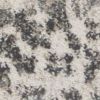 3' X 5' Ivory And Brown Floral Medallion Distressed Area Rug