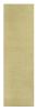 8' Canary Yellow Shag Hand Woven Runner Rug