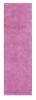 8' Hot Pink Shag Hand Woven Runner Rug