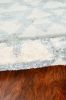 4' X 6' Ivory And Gray Geometric Distressed Area Rug