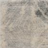 4' X 6' Gray And Ivory Diamond Area Rug